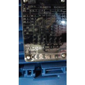 Motor Eléctrico Trifásico WEG AL112M-04, 4 kW, 1450 RPM, 220/380V.