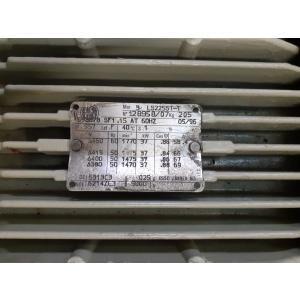 Motor Trifásico US Motors LS225ST-T, 37 kW, 1475 RPM.