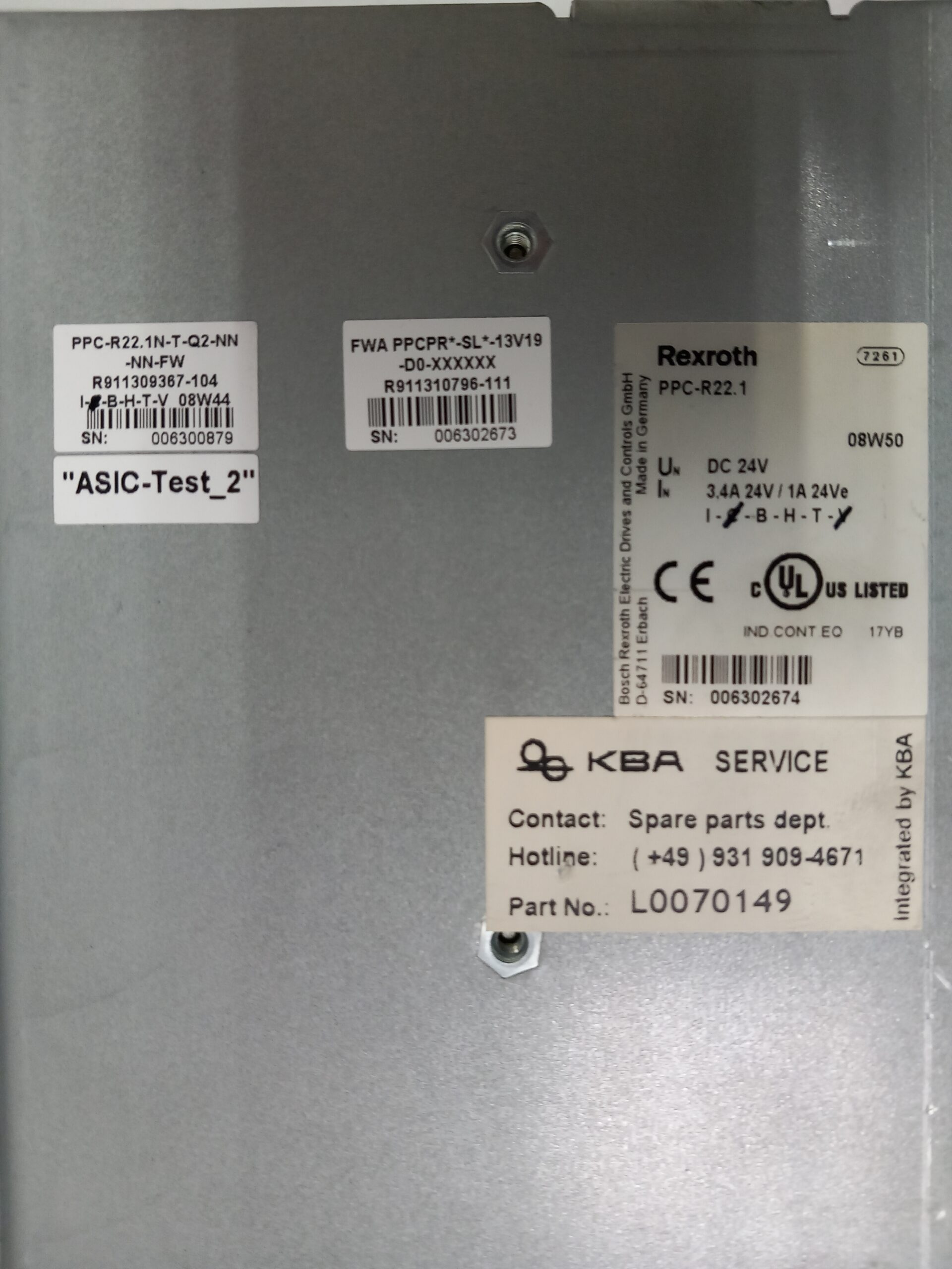 Servocontrolador Bosch Rexroth Indramat PPC-R22.1 - Imagen 3