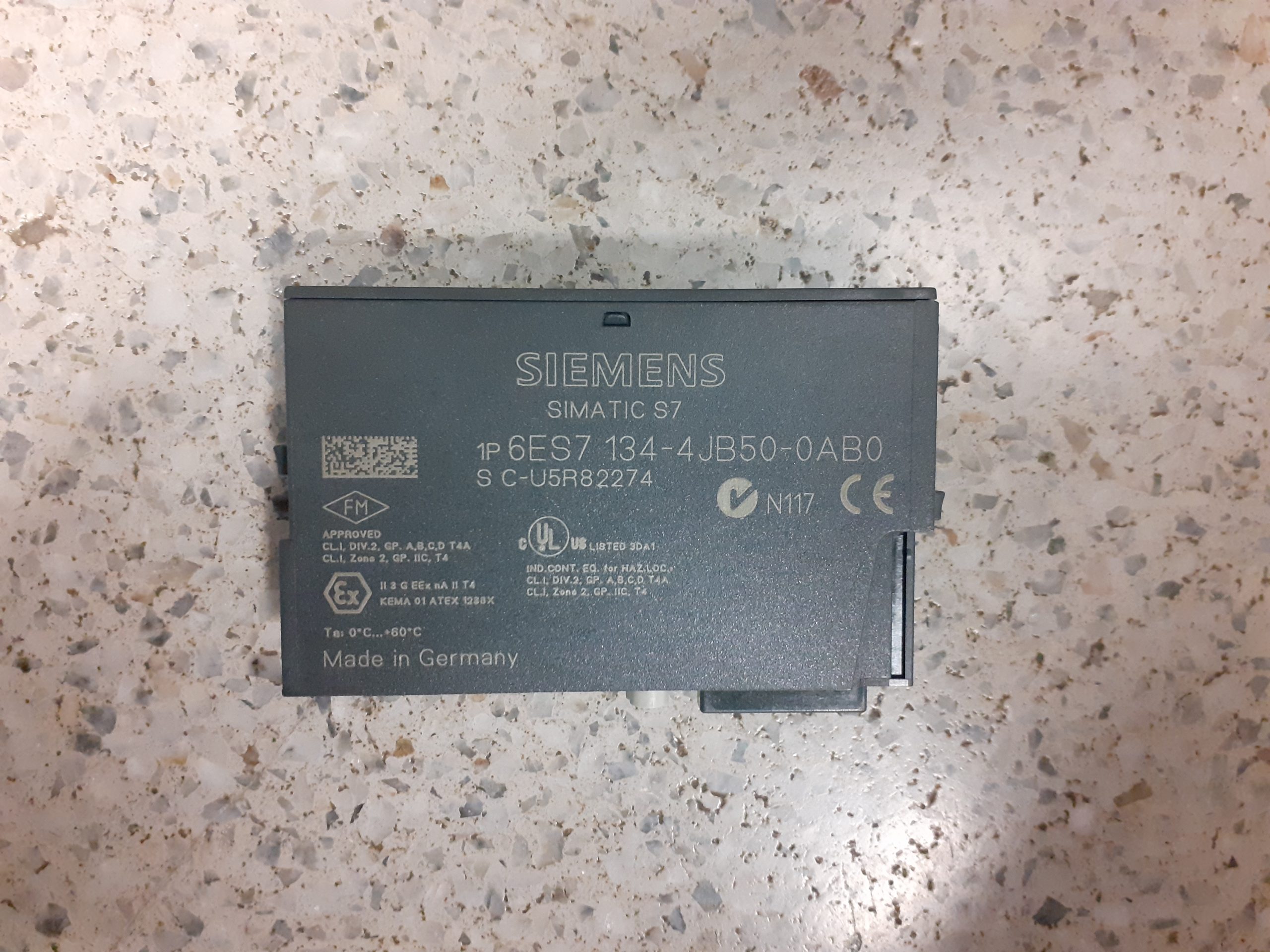 Módulo de Entradas Analógicas Siemens 6ES7 134-4JB50-0AB0, compatible con RTD en sistemas ET 200S.
