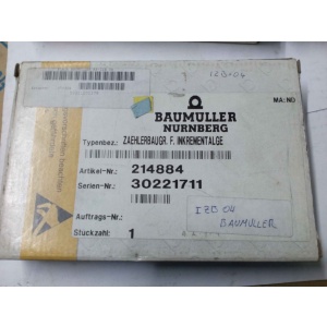 Módulo Contador Baumüller 214884, sistema de conteo preciso para automatización industrial.