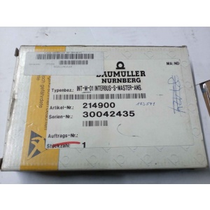 Módulo Interbus Baumüller 214900, sistema de comunicación para redes industriales.