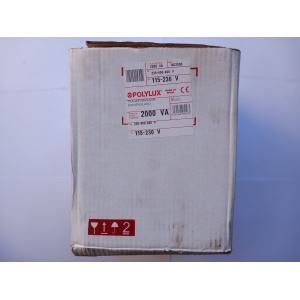 Transformador Polylux ND2000 2000 VA encapsulado en resina IP20