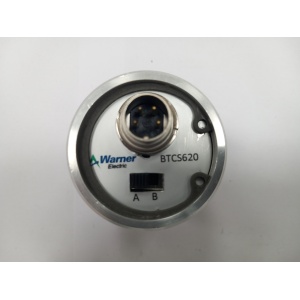 Encoder rotativo Warner Electric BTCS620 con carcasa metálica para uso industrial