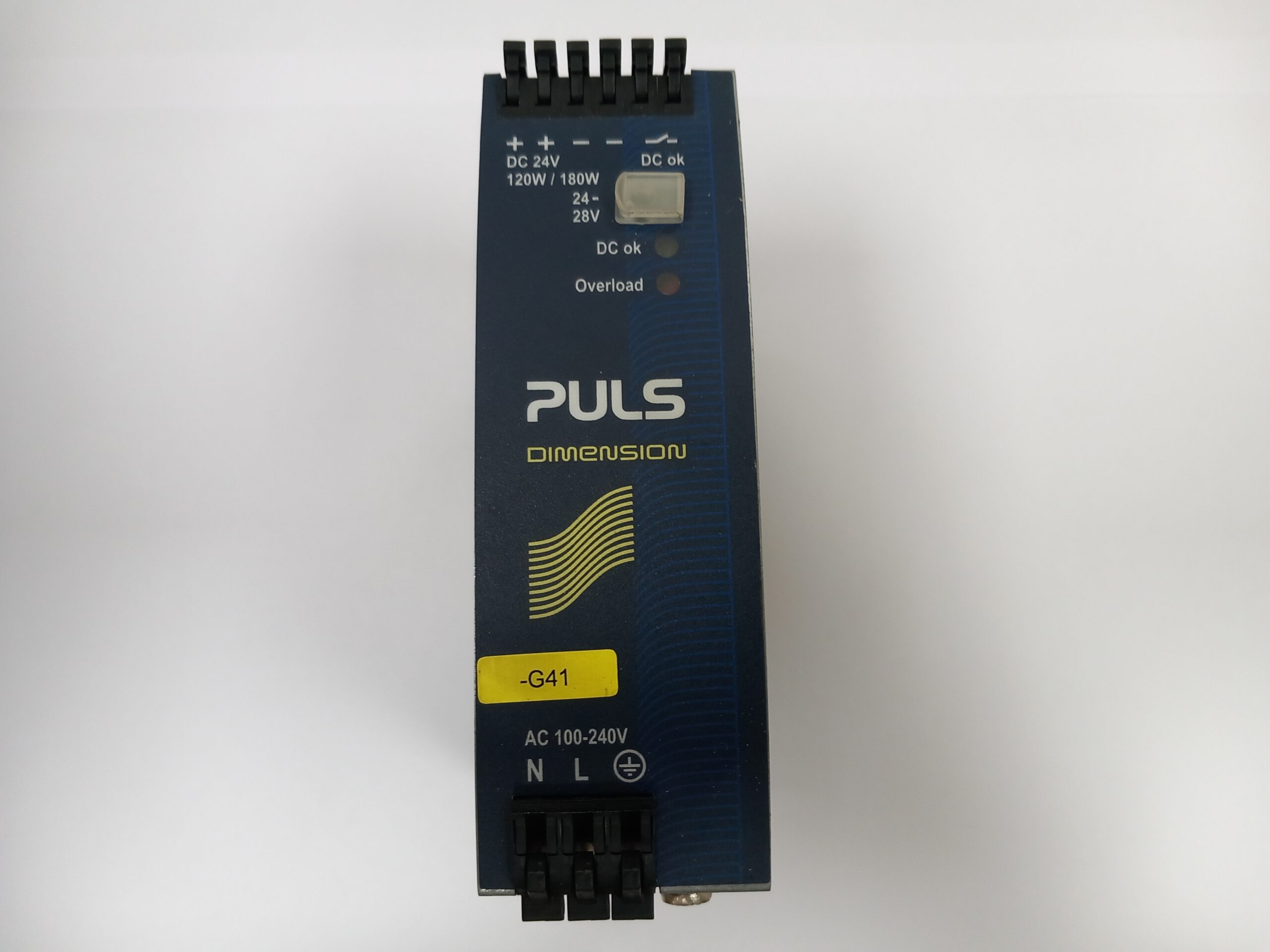 Fuente PULS QS5.241 de 24 V DC, 5 A, formato compacto para montaje DIN.