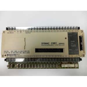 Módulo CPU Omron C28K‑CDR‑A con 16 entradas y 12 salidas relé