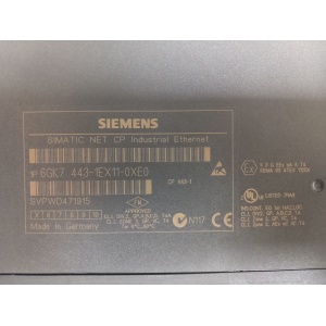 Módulo Siemens 6GK7 443-1EX11-0XE0 CP 443-1 para redes Ethernet industriales