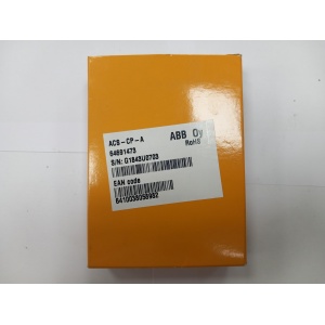 Panel ABB ACS‑CP‑A con display y teclas para control de variadores