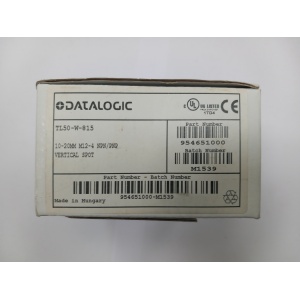 Sensor de contraste Datalogic TL50-W-815 con lente vertical y salida configurable