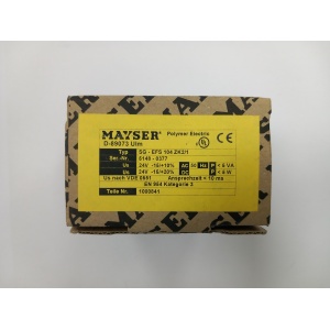 Controlador de seguridad Mayser SG-EFS 104 ZK2/1 con 8 entradas K1/K2 y salidas seguras para sensores industriales