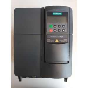 Variador Siemens MICROMASTER 430 para control de velocidad de motores trifásicos industriales