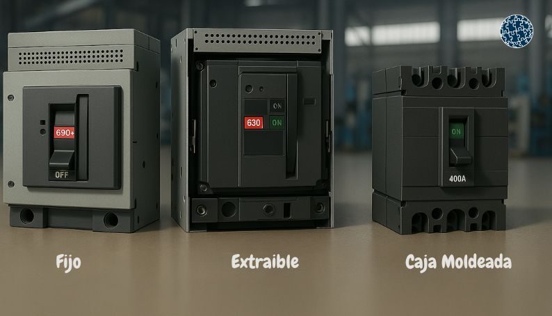 Modelos de disyuntores industriales